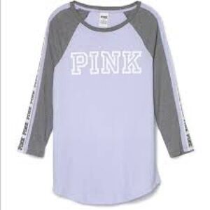 PINK Victoria's Secret baseball style tee